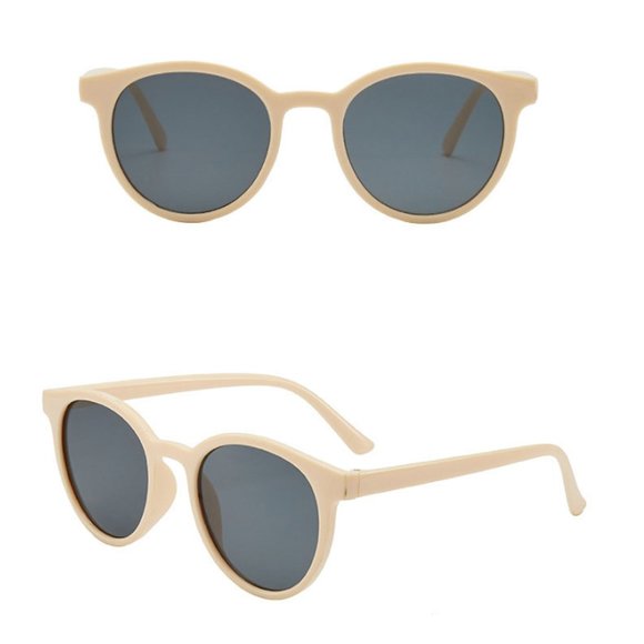Other - Classic Hip Hop Vintage Style Shades Unisex Round IVORY